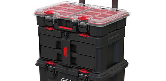 Stack & Roll Modular DIY Organiser - Graphite