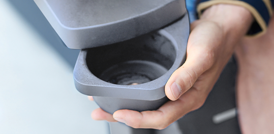 יוניטי עם משטח נירוסטה