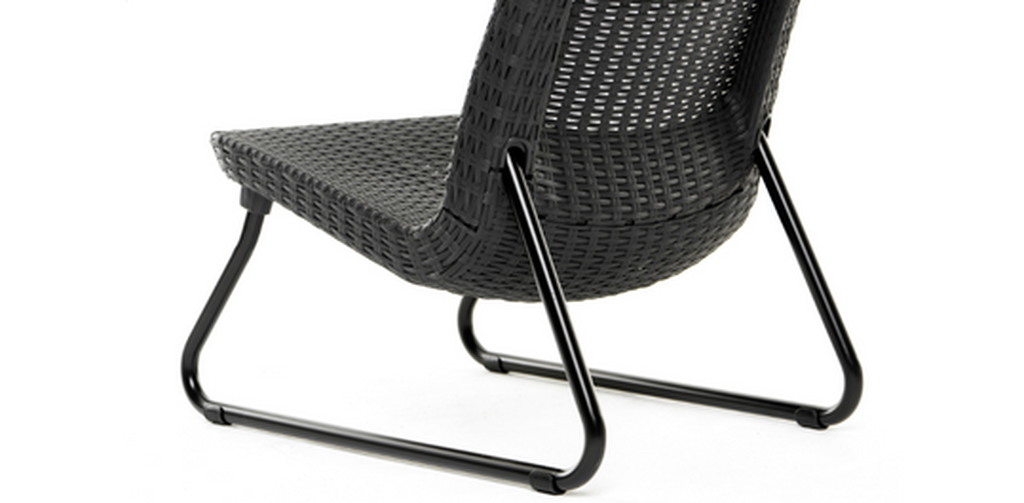 Rio Patio Set - 3-delig - Antraciet