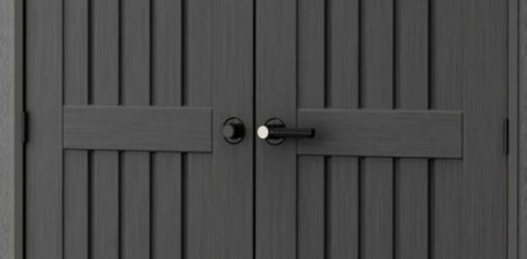 Stronghold 2.0 Gray Resin Storage Shed - 8x6 Shed - Keter US