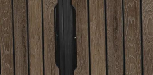 Unity XL Walnut Outdoor Kitchen Cart With Storage  - Keter US