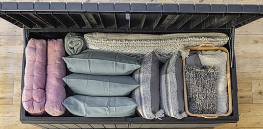Darwin Graphite 100 Gallon Storage Deck Box - Keter