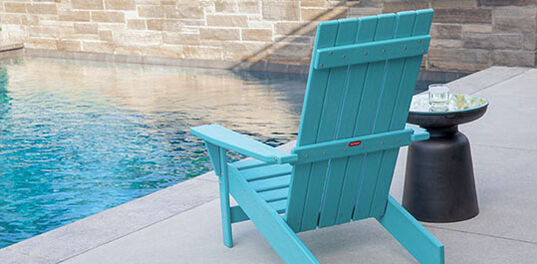 Premium Montauk Adirondack Chair-Teal