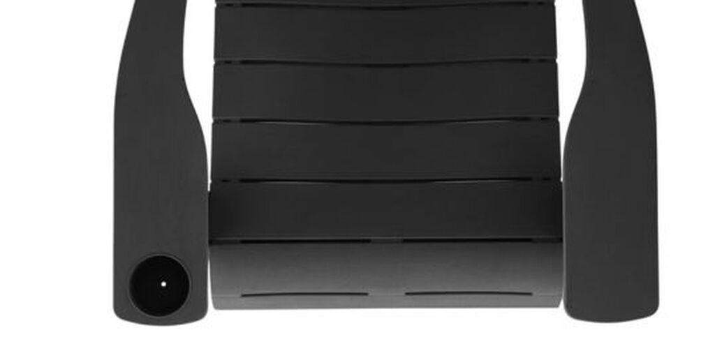 Modern Adirondack Chair With Cup Holder Black - Keter US
