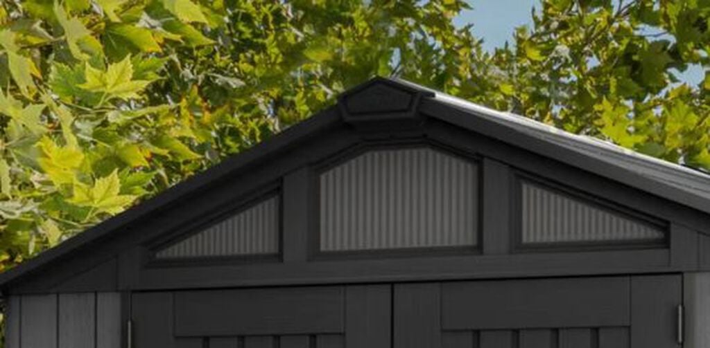 Stronghold 2.0 8x8 Shed​ - Double Door Shed - Gray - Keter US