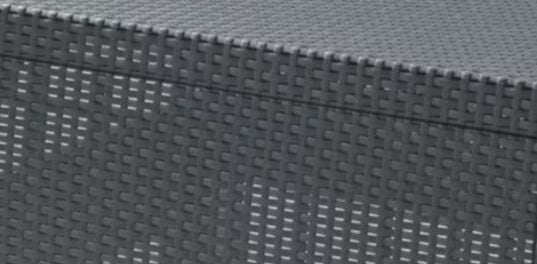 Corfu Outdoor Seating Conversation Set​ Graphite - Keter US