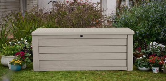 150 Gallon Outdoor Storage Box Westwood Beige - Keter US