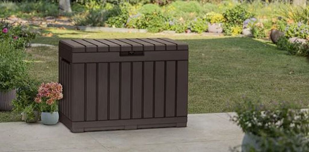 Kentwood 50 Gallon Storage Box Brown - Keter US