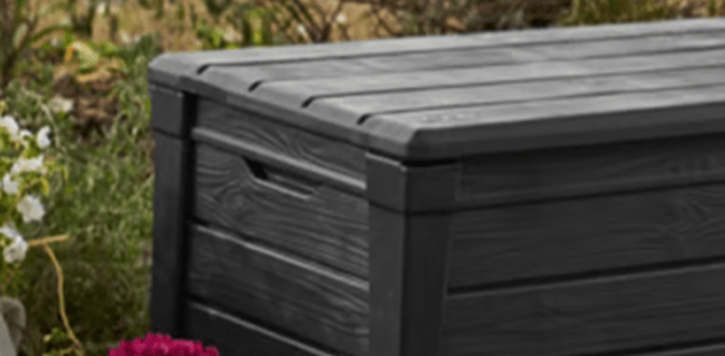 Brightwood Graphite 120 Gallon Storage Deck Box - Keter US