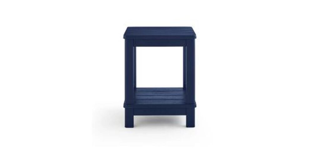 Deluxe Adirondack Two Tier Side Table - Blue - Keter US