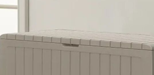 71 Gallon Storage Marvel Deck Box Beige - Keter US