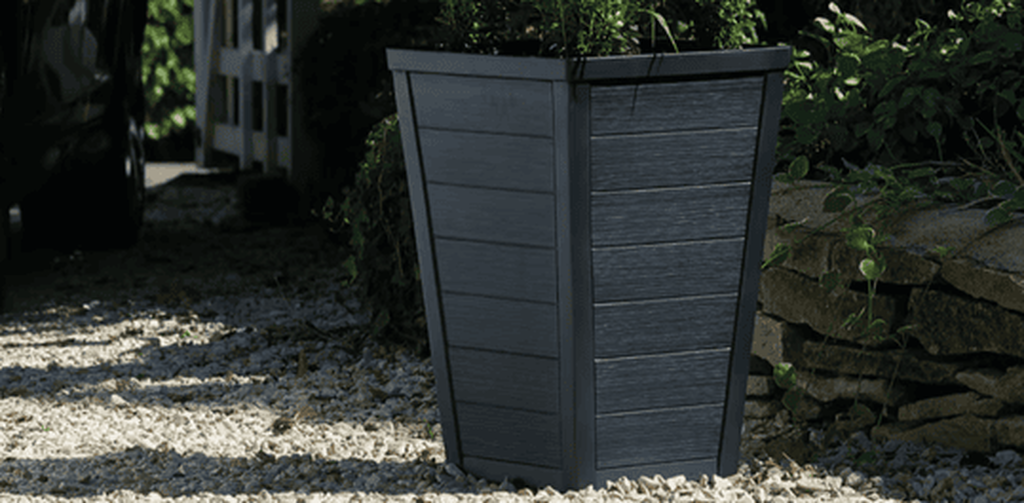 Resin Tapered Planter - Set of 2 - Keter US