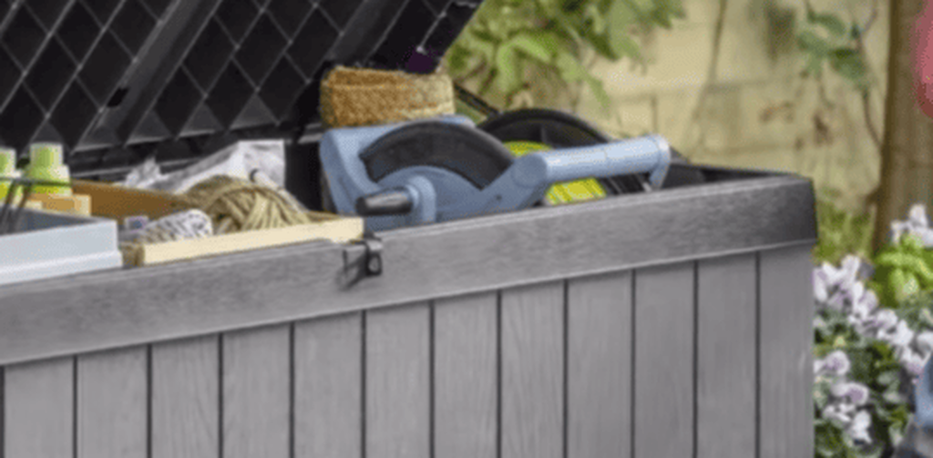 Darwin Graphite 100 Gallon Storage Deck Box - Keter US