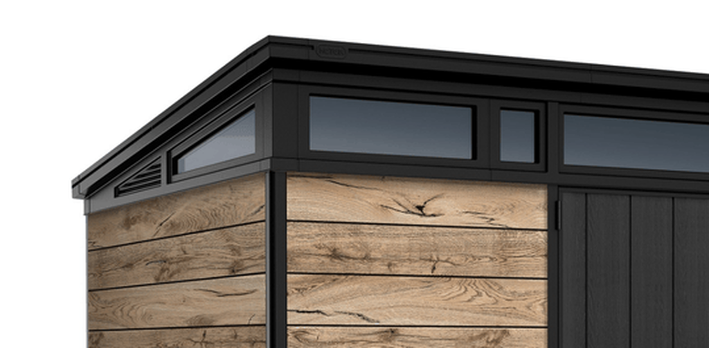 Signature Pine Brown Large Storage Shed - 11x7 Shed - Keter US