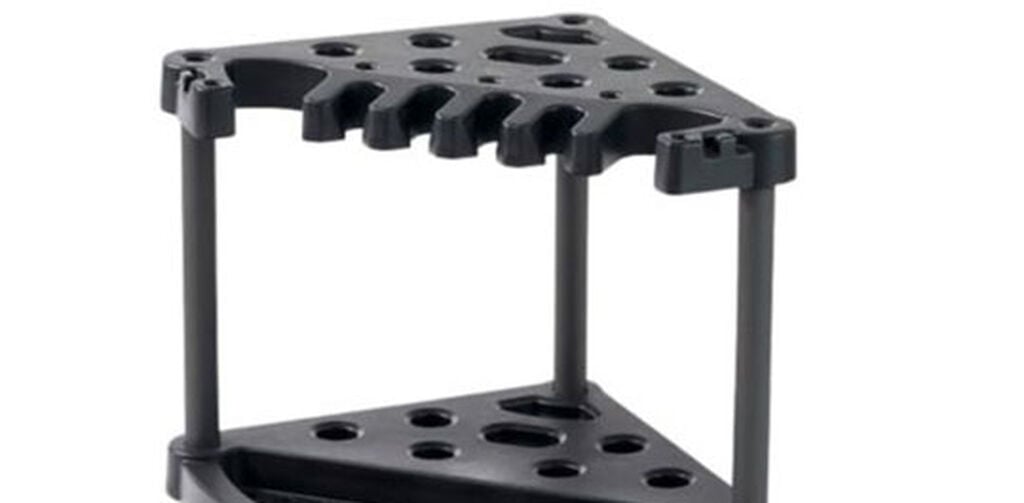 Black Corner Tool Rack for Sheds & Garage - Keter US
