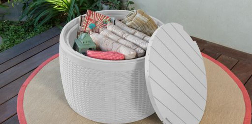Circa 37 Gallon Storage Deck Box - White - Keter US