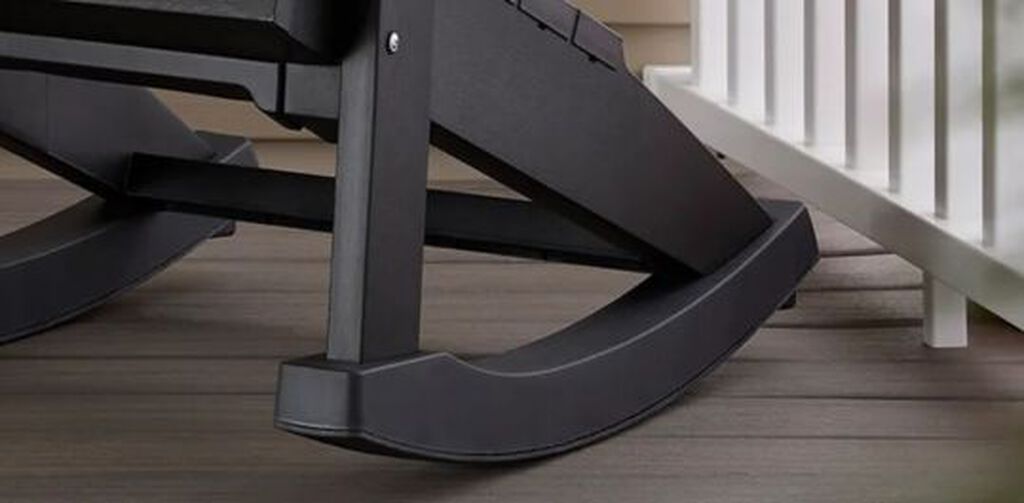 Everest Resin Plastic Adirondack Rocker - Graphite - Keter US
