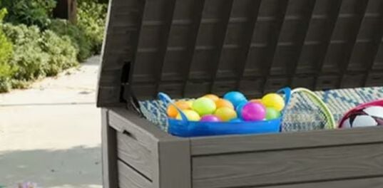 150 Gallon Outdoor Storage Box Westwood Taupe - Keter US