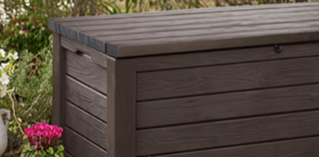 Eastwood Brown 150 Gallon Storage Deck Box - Keter US