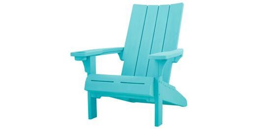 Modern Teal Outdoor Adirondack Chair - Keter US