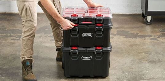 Stack & Roll System Tool Box Storage - Keter US