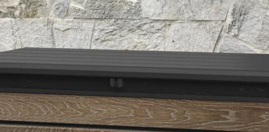 120 Gallon Storage Box Signature Deck Box Walnut Brown - Keter US