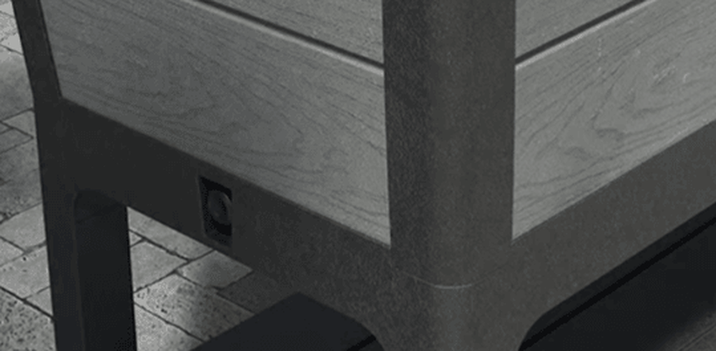Graphite Darwin 29 Gallon Elevated Garden Bed - Keter US