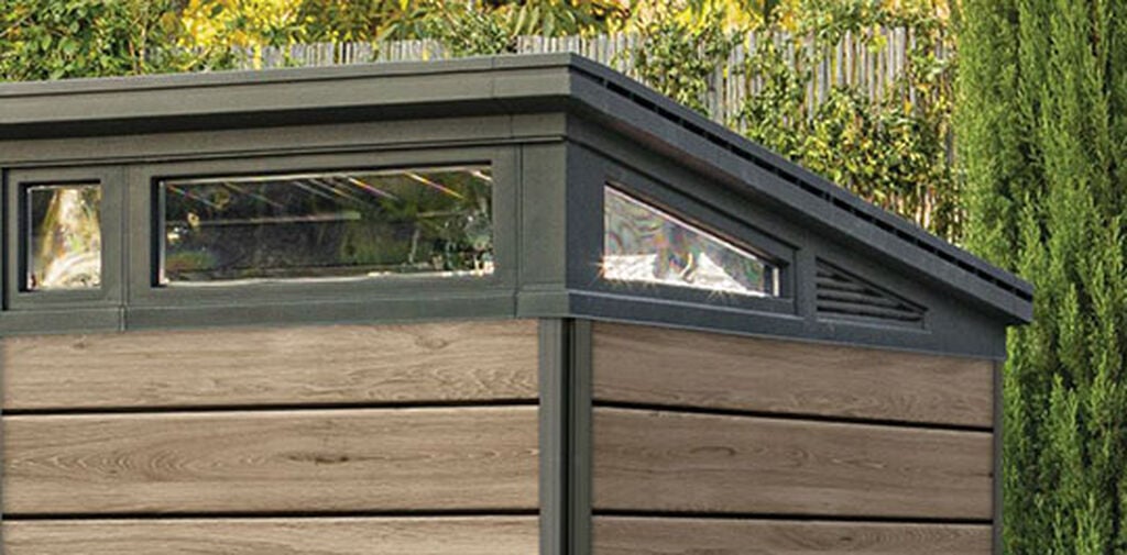 Signature Ashwood Brown Large Storage Shed - 11x7 Shed - Keter US