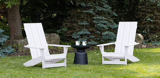 Premium Montauk Adirondack Chair-White