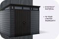 Keter Artisan shed in grey