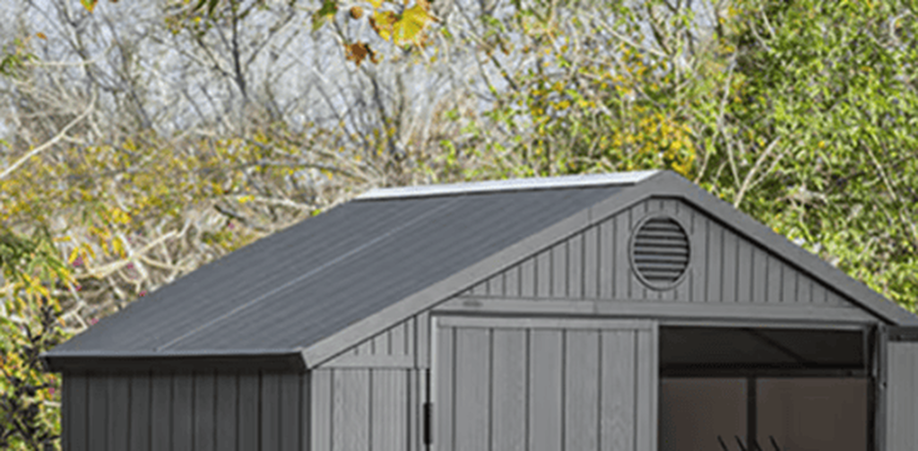 Darwin Graphite Small Storage Shed - 6x4 Shed - Keter US