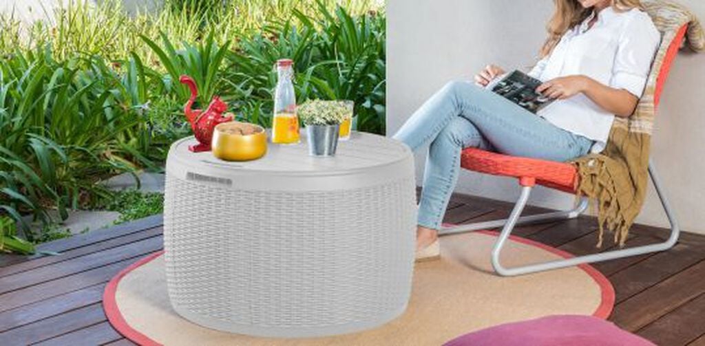 Circa 37 Gallon Storage Deck Box - White - Keter US