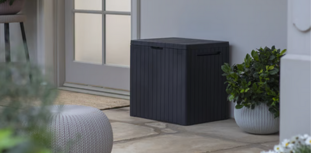 City Box Graphite 30 Gallon Storage Deck Box - Keter US