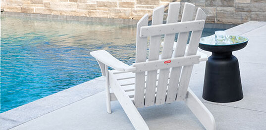 Premium Tahoe Adirondack Chair-White
