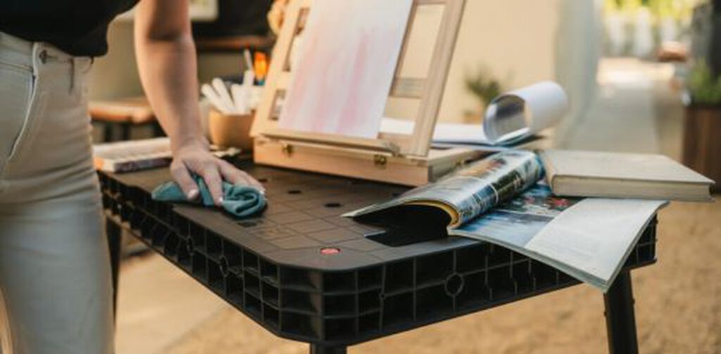 Ultimate Workbench Portable Work Table - Black - Keter US