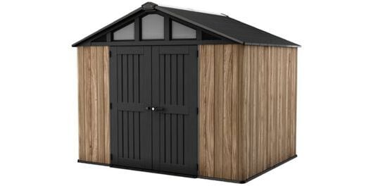 Stronghold Resin 10x8 Shed​ - Large Storage Shed - Keter US