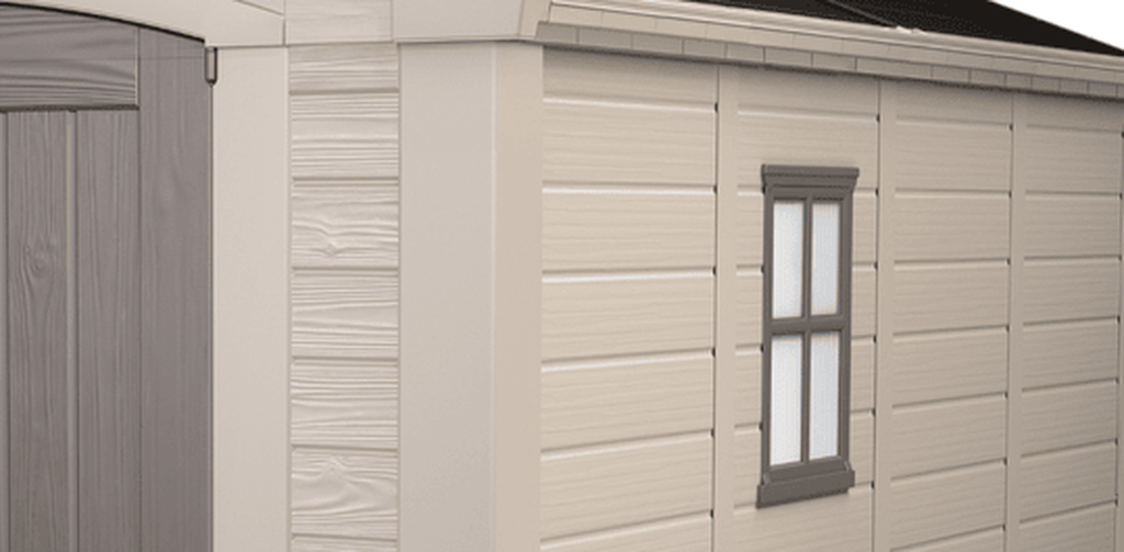 Factor 8x8 Storage Shed - Brown - Keter US