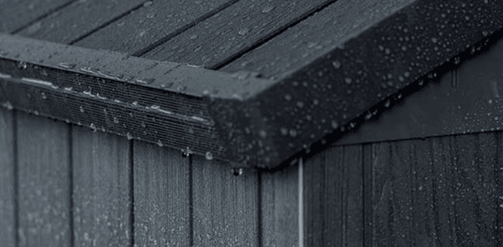 Darwin Graphite Small Storage Shed - 4x6 Shed - Keter US