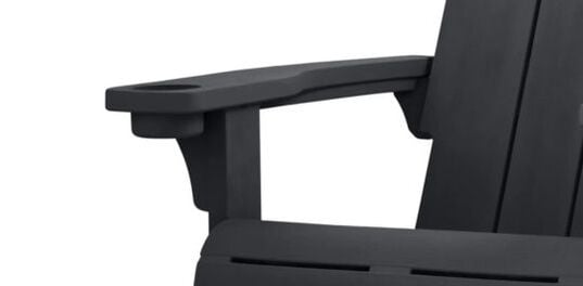 Modern Graphite Outdoor Adirondack Chair - Keter US