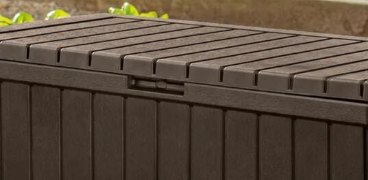 92 Gallon Deck Box Kentwood Storage Box Brown - Keter US