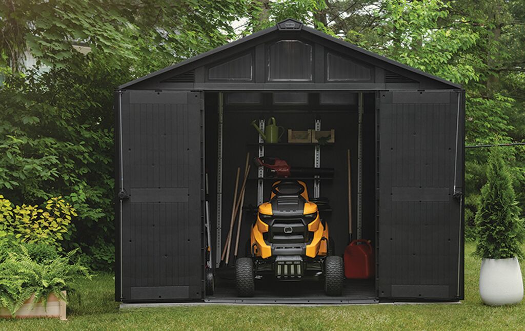 Why Choose a Keter Shed for Lawn Mower Storage