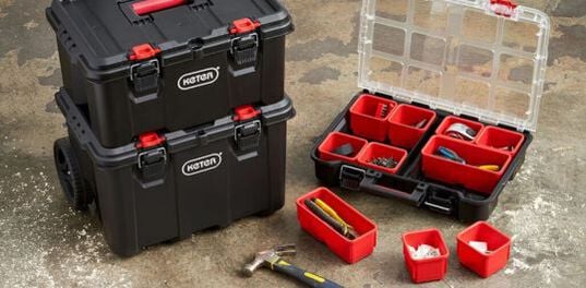 Stack & Roll System Tool Box Storage - Keter US