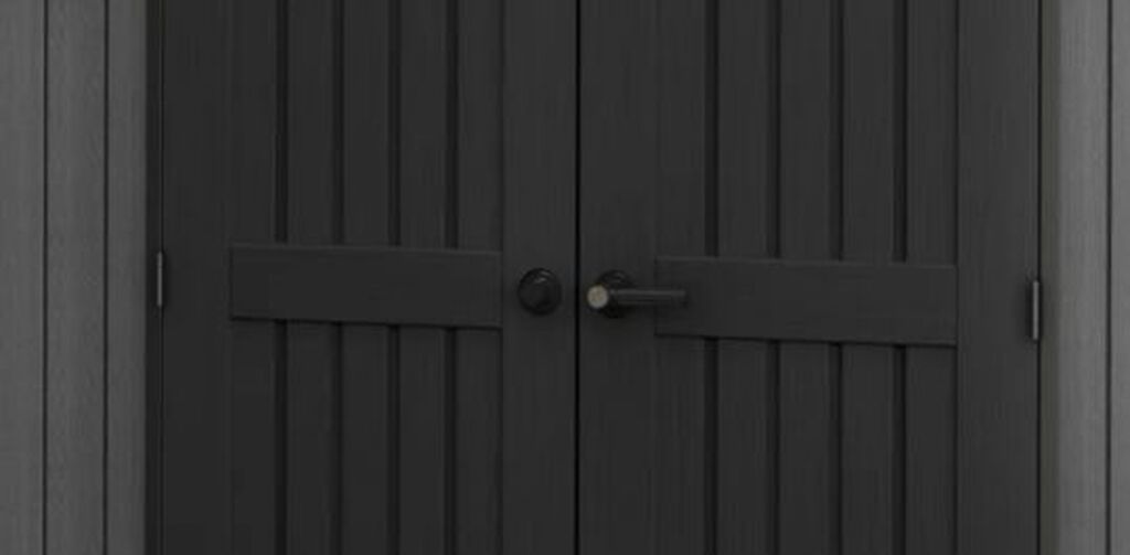 Stronghold 2.0 8x8 Shed​ - Double Door Shed - Gray - Keter US