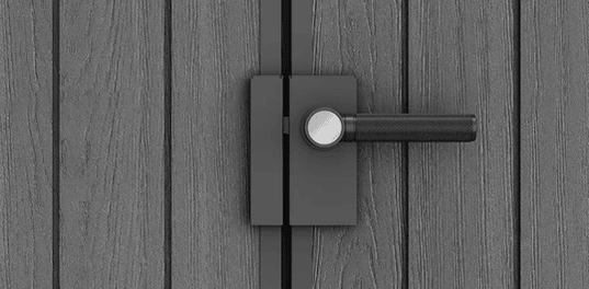 Darwin 6x4 Shed Graphite Storage Shed With Front Windows - Keter US