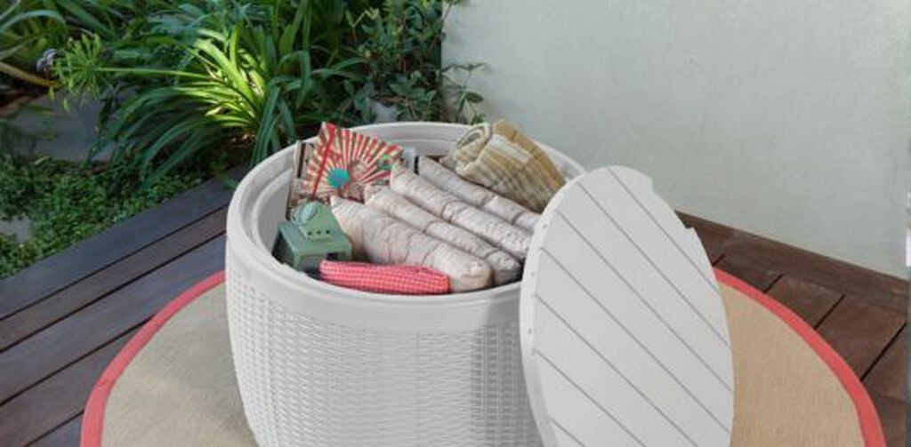Circa 37 Gallon Storage Deck Box - White - Keter US