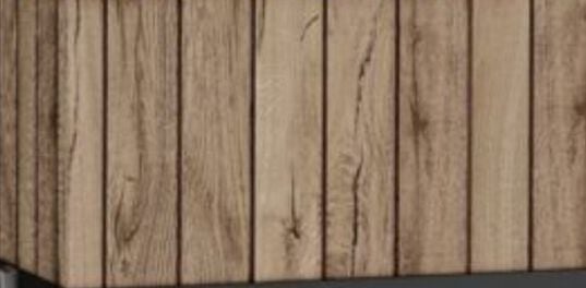 Self Watering Pine Brown Large Rectangular Planter - Keter US