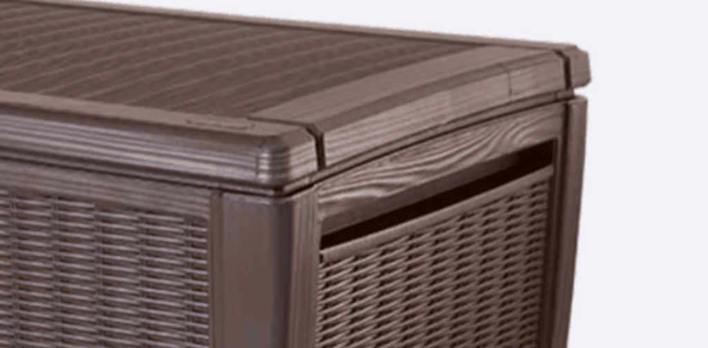 Sumatra Brown 135 Gallon Storage Deck Box - Keter US