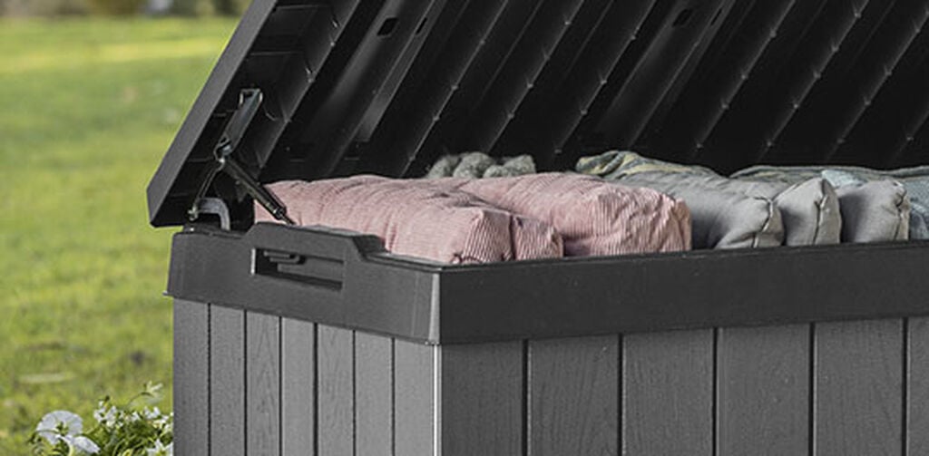 Darwin Graphite 100 Gallon Storage Deck Box - Keter US