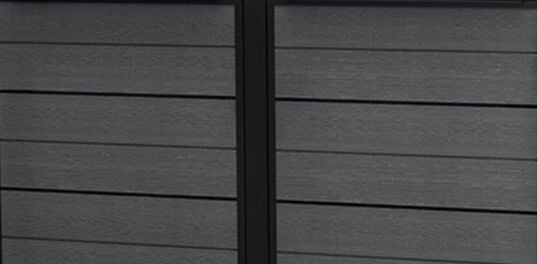 Hide Away 2 x 96 Gal. Trash Can Storage Shed - Keter US