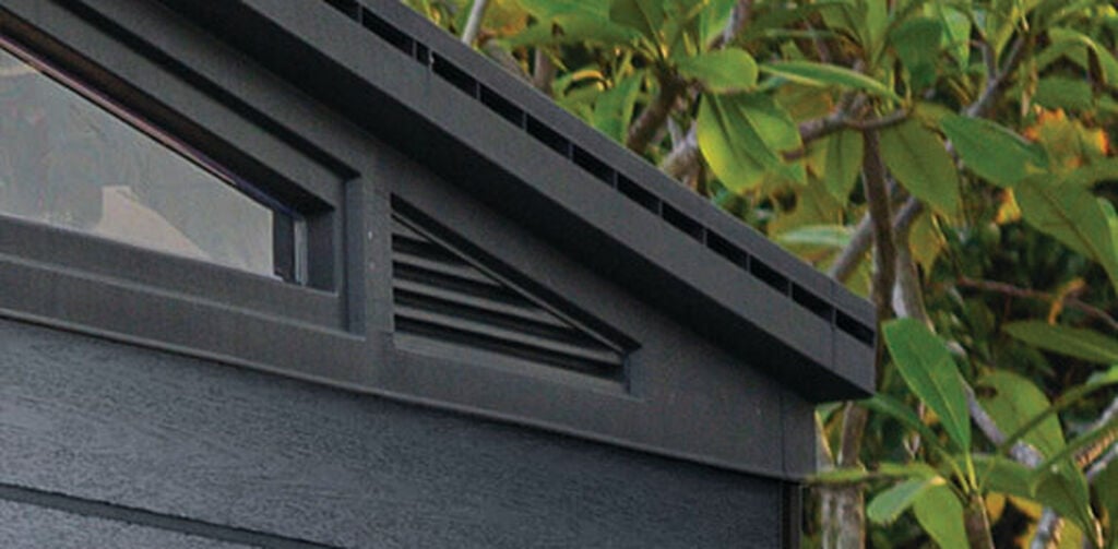 Cortina Graphite Large Storage Shed - 11x7 Shed - Keter US